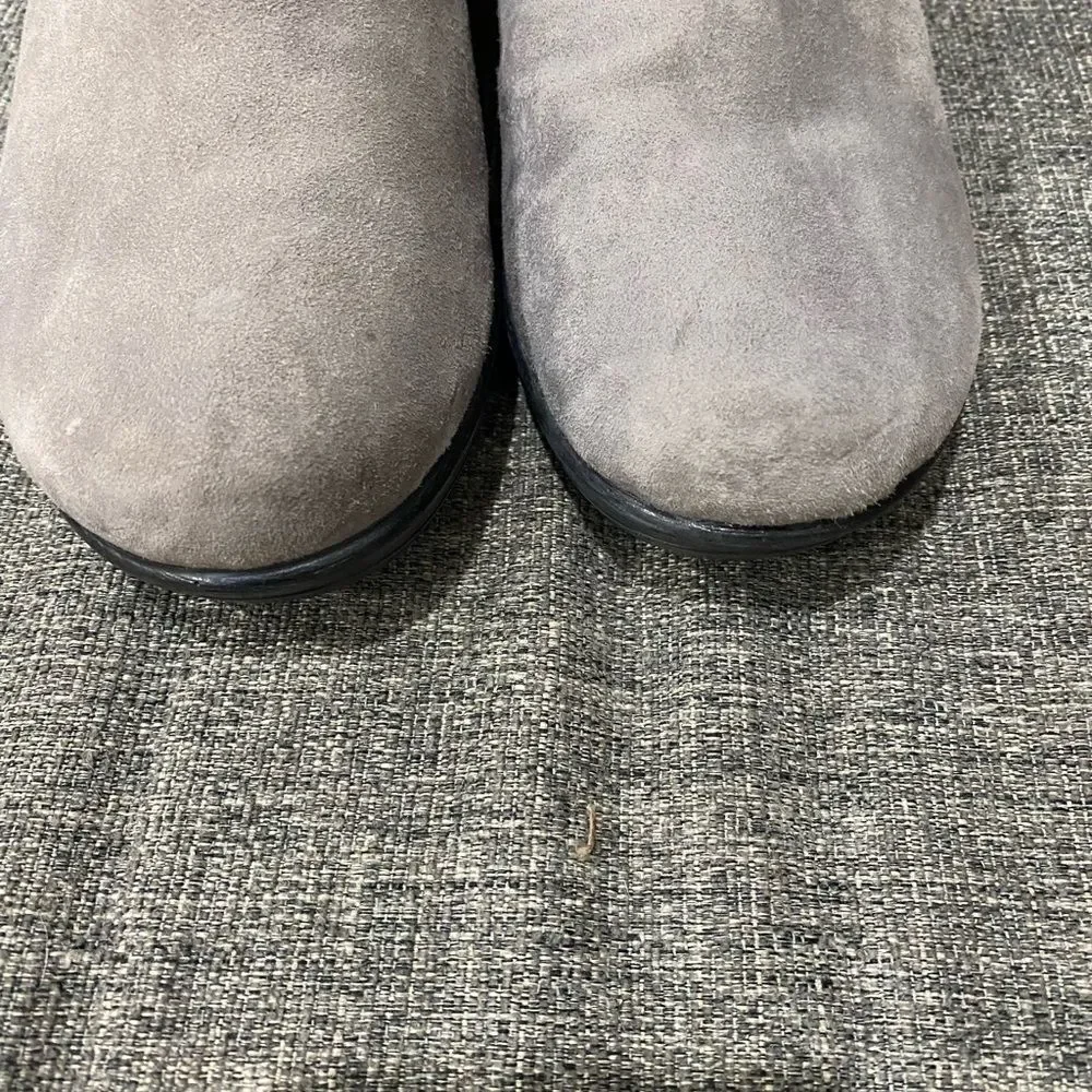 Dansko Romy Gray Ankle Wedge Boots Women Size Eu 38